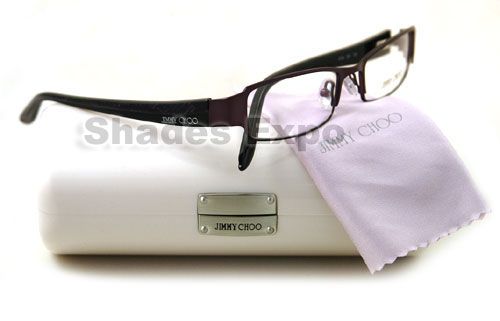 NEW JIMMY CHOO EYEGLASSES JC 30 PURPLE ZZ1 OPTICAL RX  