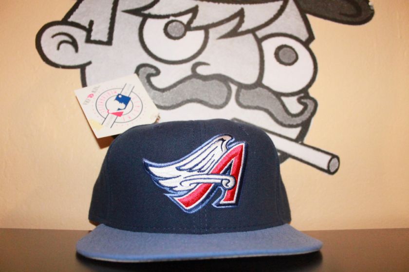 Anaheim AngelsVtg Snapback NEW ERA Hat DEADSTOCK tags  