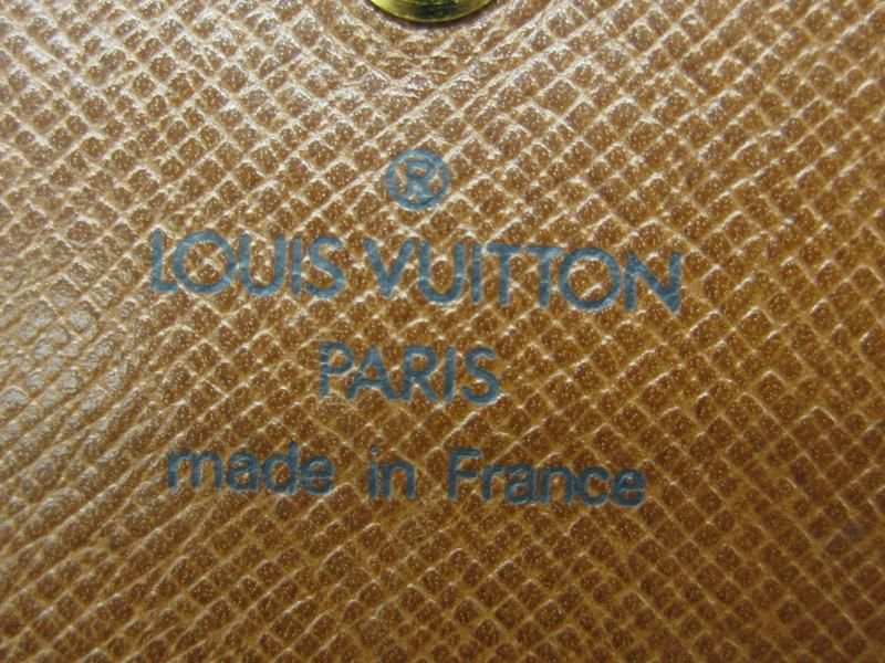 Auth LOUIS VUITTON Porte monnaie Billets Tresor M61730  