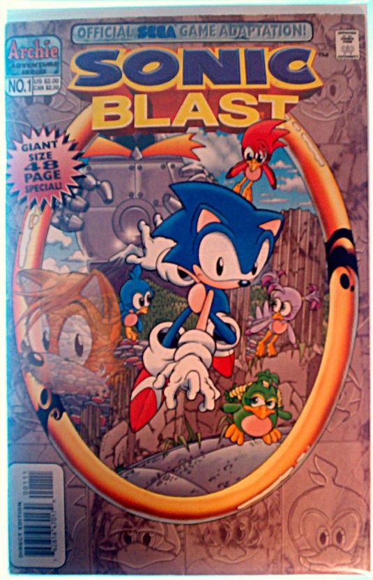 info titel official sega game adaptation sonic blast band 1 sprache 