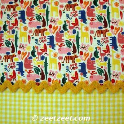 Alexander Henry~TEENY TINY ZOO~PRIMARY Color Fabric /Yd  