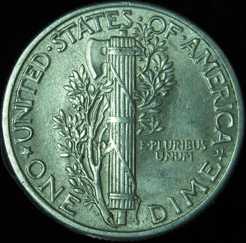 1942 P MS Mercury Dime     