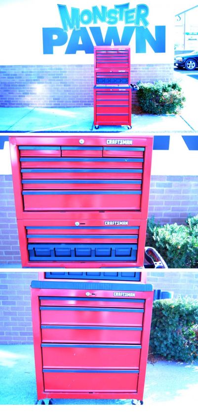 Craftsman Toolbox Cabinet with 12 drawers (LOCAL PICKUP ONLY)  