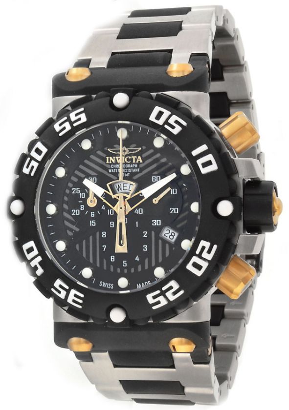 Invicta 0403 Subaqua Nitro Combat Chronograph Mens Watch  