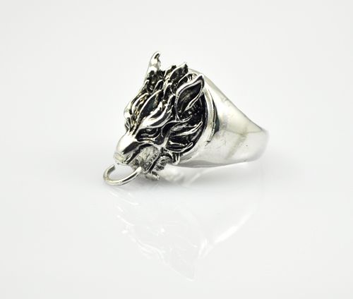 Final Fantasy VII FF7 Cloud Strife Cloudy Wolf Ring  