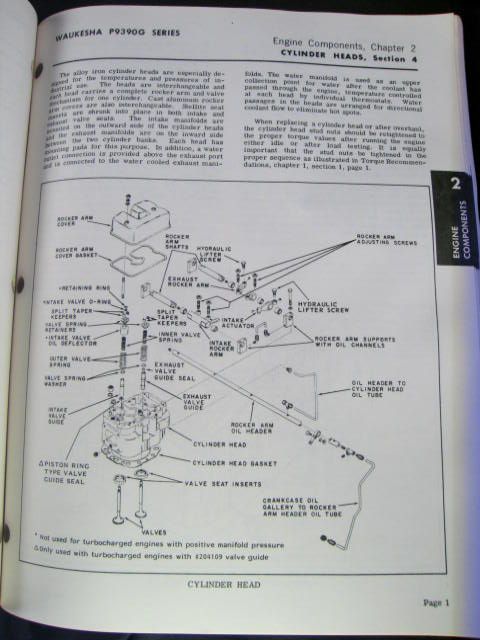 1979 WAUKESHA V16 Gaseous Engines Owners +Shop Manual  