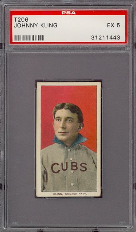 T206 Johnny Kling Chicago PSA 5 *270866  