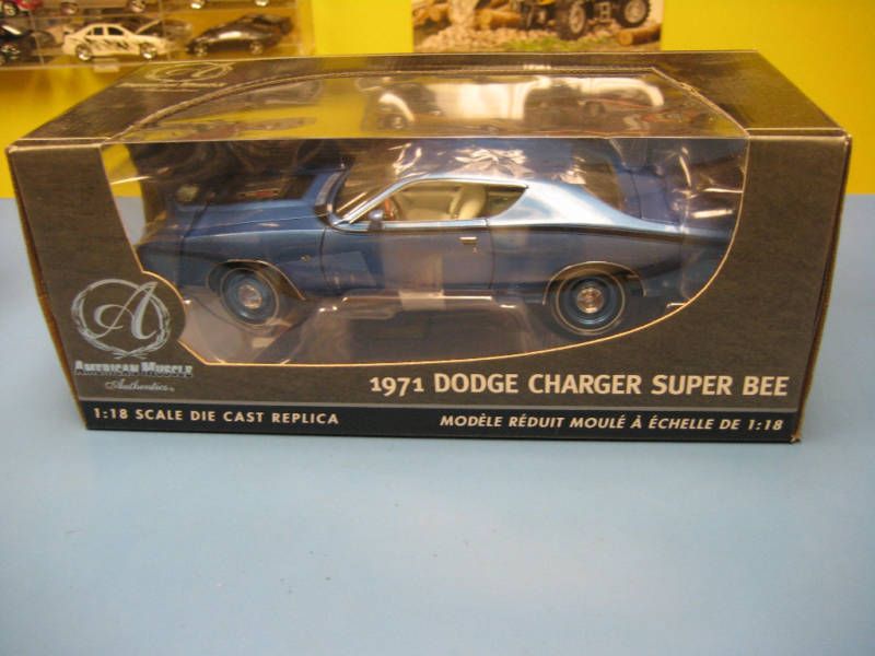 ERTL AUTHENTIC 1971 DODGE CHARGER SUPER BEE NIB  