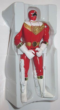 1995 Bandai Power Rangers Zeo Red Ranger Japanese Boxed  