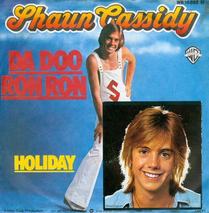 Single SHAUN CASSIDY   Da Doo Ron Ron (1977) PS  