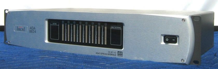 Lucid 8824 ADAT A/D D/A Optical Interface 24 Bit I/O  