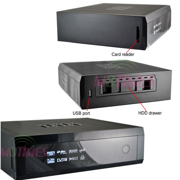 1080p HD Media Player Dual Tuner TV Video Recorder PVR  