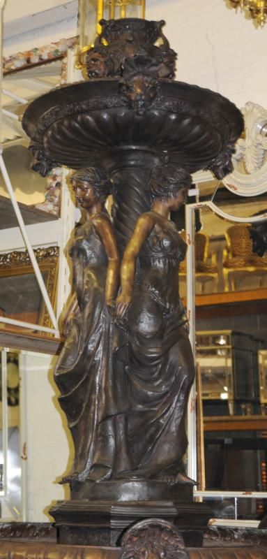 14ft Italian Renaissance Bronze Fountain Water  