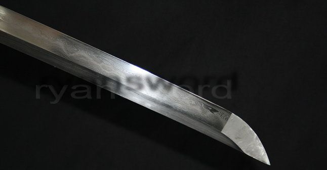 JAPANESE CLAY TEMPERED FoldedSteel SANMAI SAMURAI SWORD KATANA RAZOR 