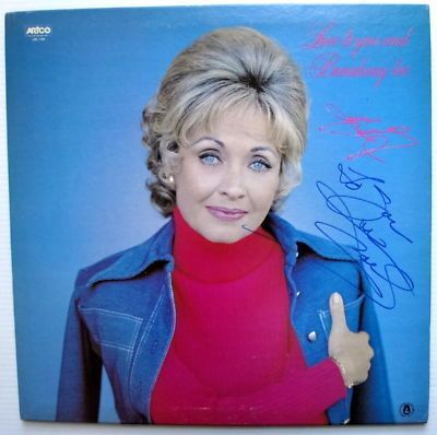 Jane Powell AUTOGRAPHED Love to You and Broadway  LP  