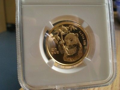 1995 Gold Panda 1/2oz NGC MS69  N/R  