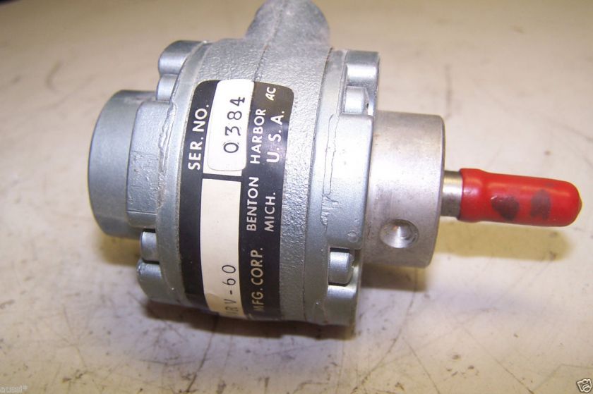 NEW GAST AIR DRIVE GEARMOTOR 1AM NRV 60  