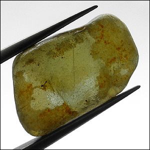 45ct NATURAL GREEN YELLOW CHRYSOBERYL ROUGH CEYLON  