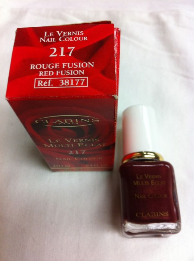 CLARINS LE VERNIS MULTI ECLAT NAIL COLOUR #217 NIB  