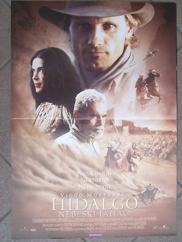 HIDALGO VIGGO MORTENSEN RARE CROATIAN MOVIE POSTER 2004  