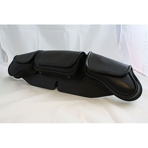 WINDSHIELD BAG 3 POCKET FOR HARLEY TOURING MODELS  