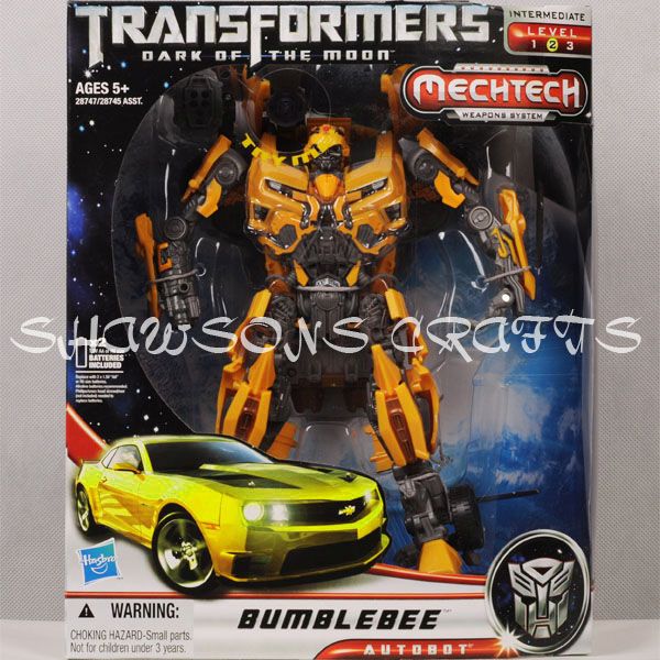 TRANSFORMERS MOVIE 3 DOTM LEADER CLASS BUMBLEBEE FIGURE 653569571926 