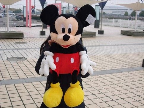 2011 BIG MICKEY & MINNIE MOUSE STUFFED DOLL 50(2PCS)  