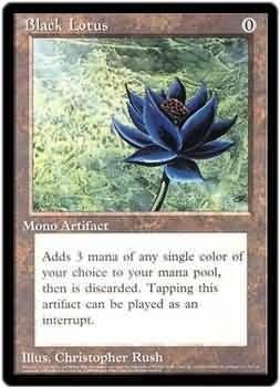 Black Lotus X1 (6X9 Oversized Cards) MTG  