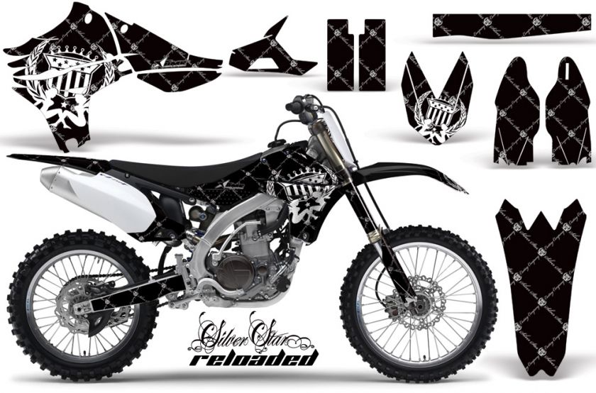   MX MOTO DIRT GRAPHIC STICKER KIT YAMAHA YZ450F YZ 450F PART 2010 2012