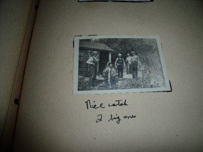 1910s Adirondacks scrapbook (pictures) w mock execution  