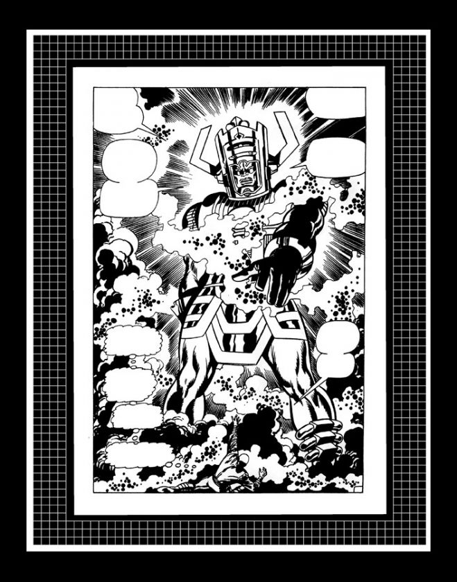 John Buscema Silver Surfer #1 Rare Production Art Pg 29  