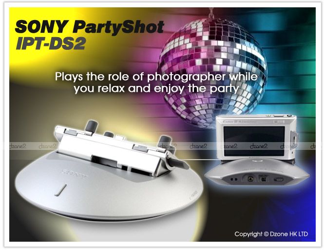 Sony Party shot IPT DS2 Triggers for HX7 TX100V H70 WX9  