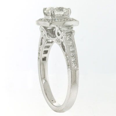 10ct Cushion Brilliant Diamond Engagement Anniversary Ring  