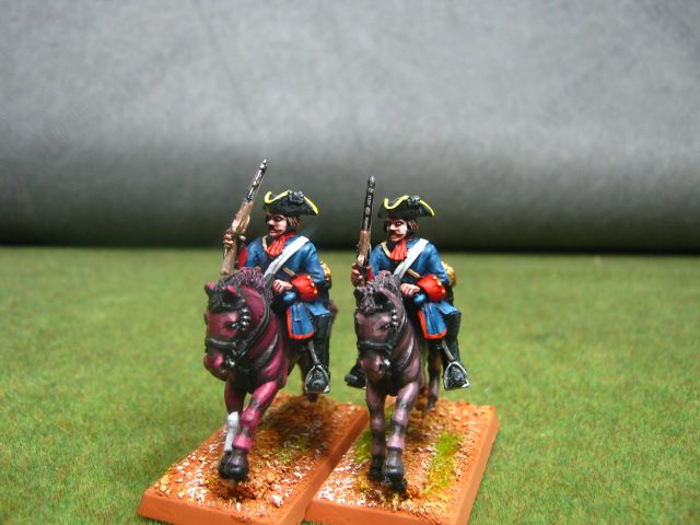 28mm WSS DPS painted French Carabiniers FMFR004  