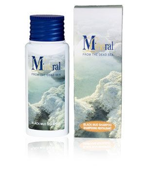 Mineral Line   BLACK MUD SHAMPOO from Dead Sea,300 mL  