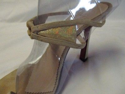 CHRISTIAN LOUBOUTIN ~ WOMENS HEEL SANDALS / MULES 3.5 HIGH *Size 9 