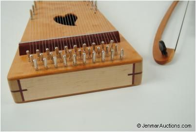 Psaltery Hand Made B. Major w/ Wooden Case Music Stand NEW  