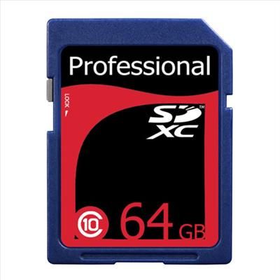   Professional 64GB Extreme SDXC SD XC Class 10 Flash Memory Card 64G