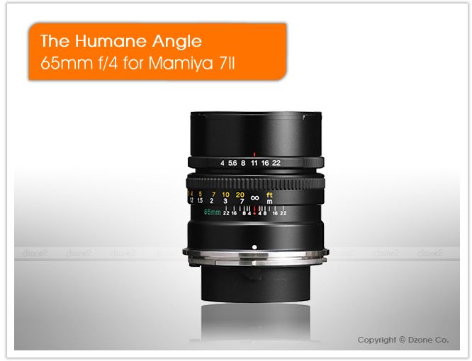 Mamiya 65mm f/4 f4 WIDE ANGLE Lens for 7II #O022  