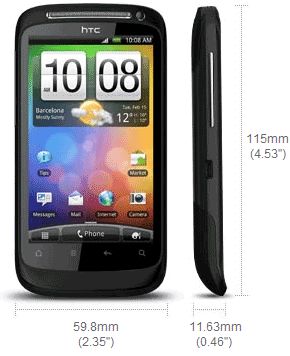 Unlocked HTC Desire S S510E 5MP Android 2.3 GPS WIFI 3G  