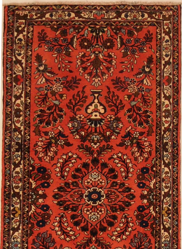 Area Rug Runner Handmade Persian Mehraban 28 x 19  