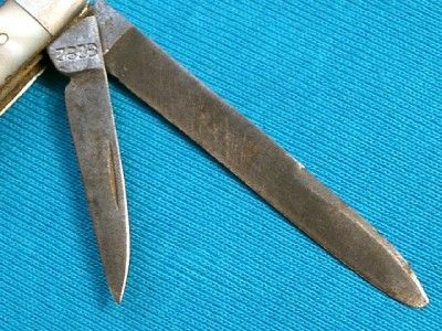 ANTIQUE 1905 20 CASE BRADFORD MOP PEARL 8282 DRS DOCTORS KNIFE KNIVES 