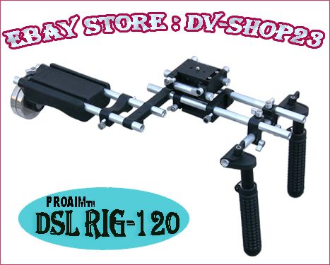 PROAIM DSL RIG 120 fr Follow focus eye piece 5d 7d D70  