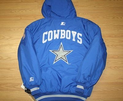 Vintage Dallas Cowboys Starter jacket NWT parka NFL Football Aikman 