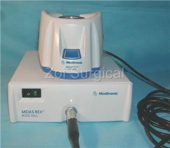 MEDTRONIC Midas Rex Bone Mill console and motor BM120 & BM110  