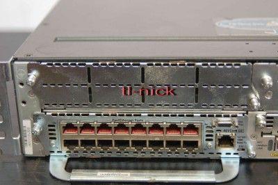 Cisco 3725 18 Fast Ethernet Ports 1x Gigabit Port 2 Serial 1 ISDN CCNA 