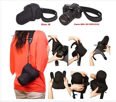 Camera Soft Bag Case Pouch Hat Sony A100 A200 A500 A550  