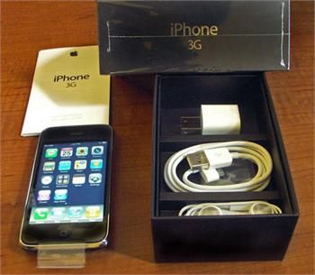 Apple iPhone 3G   8GB   Black (Unlocked) Smartphone 0885909128525 