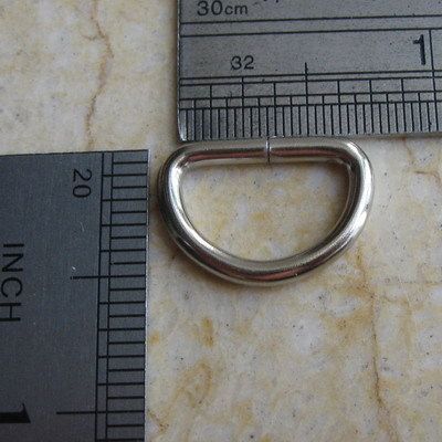 25 PCS 5/8 Dee Rings for Webbing D Ring Backpack DR58  