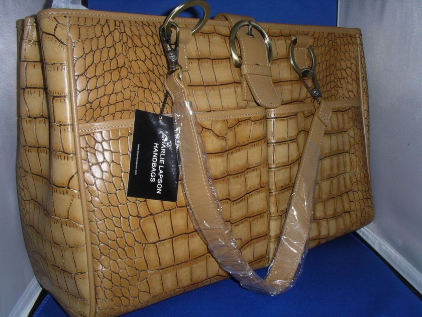 Charlie lapson best sale alligator purse